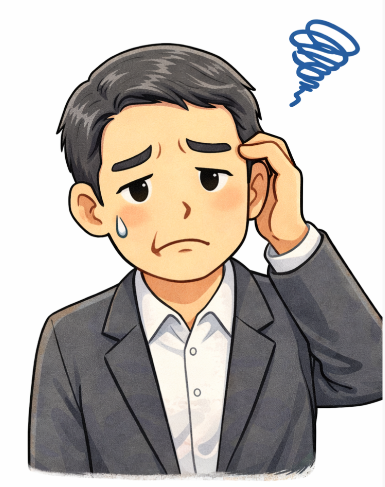 空き家片付けに困った男性