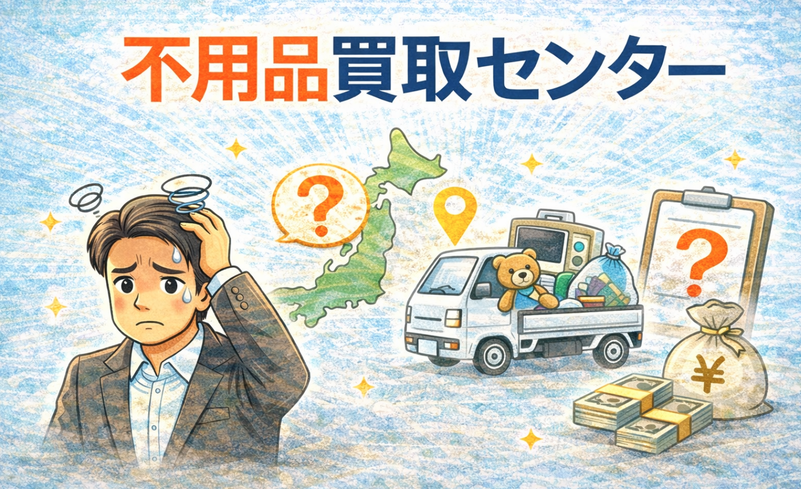 不用品買取センターの口コミ・評判