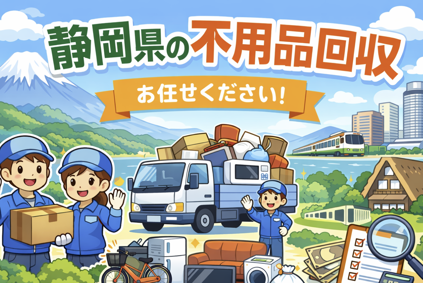 静岡県の不用品回収業者一覧