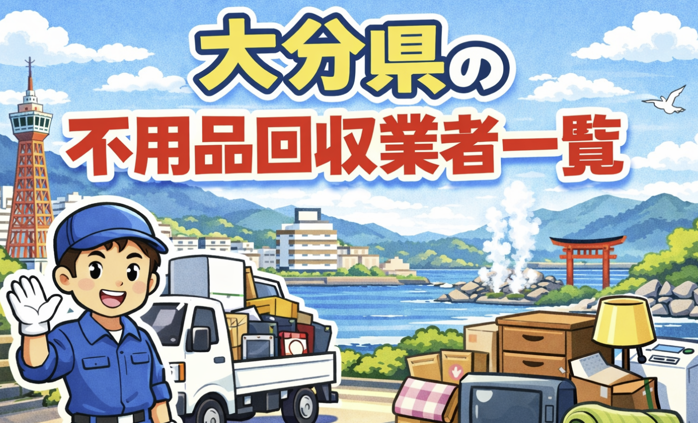 大分県の不用品回収業者一覧
