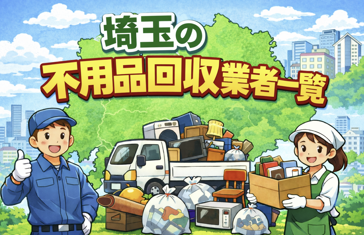 埼玉の不用品回収業者一覧
