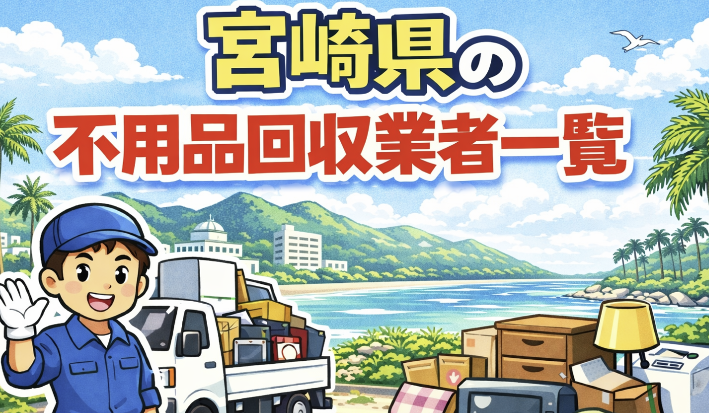 宮崎県の不用品回収業者一覧
